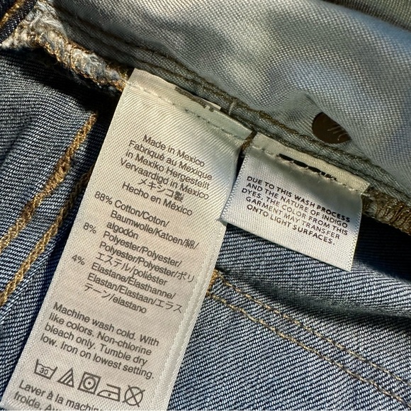 Madewell ‘Tall 9” Mid-Rise Skinny Jeans in Hayes Wash: Button-Front Edition’ 28T - Picture 9 of 16